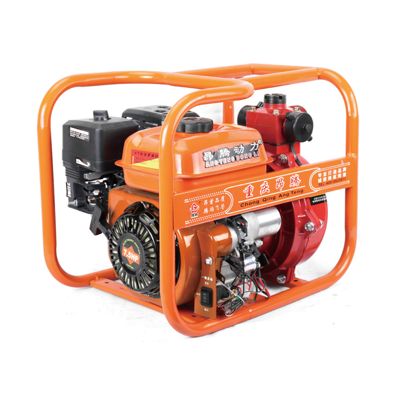 مضخة مياه زراعية تعمل بالبنزين بدافع مزدوج