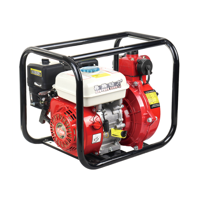 محرك البنزين مضخة مياه الري المكره المزدوج