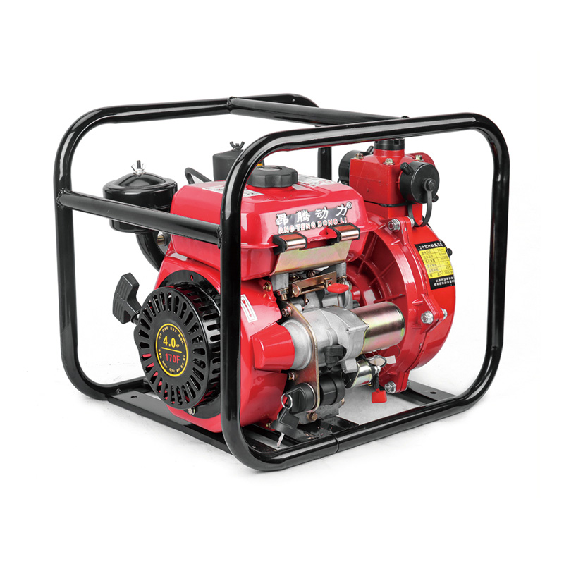 مضخة مياه بمحرك ديزل ذاتية التحضير ذات دافع مزدوج