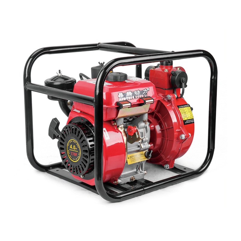 مضخة مياه بمحرك ديزل ذاتية التحضير ذات دافع مزدوج