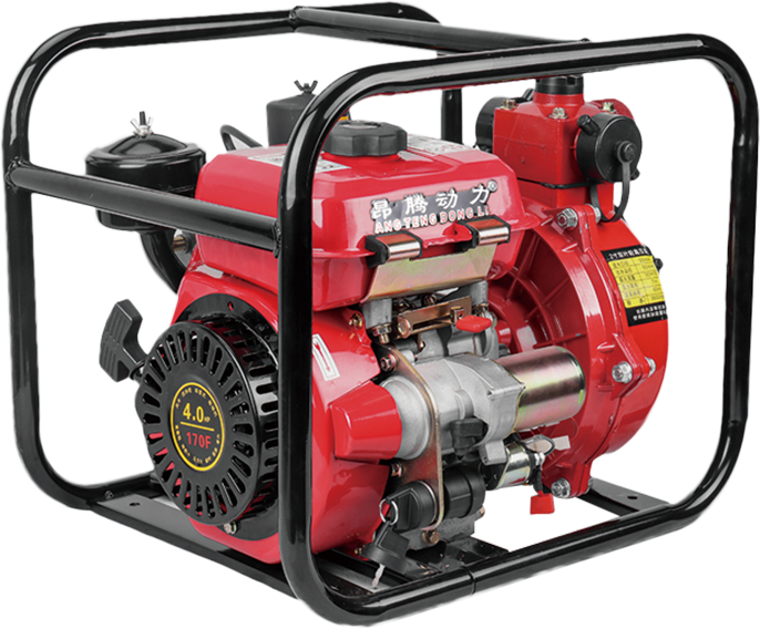 مضخة مياه محرك البنزين